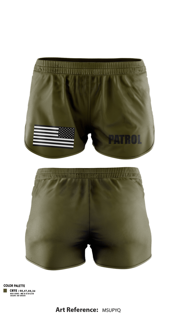 Ranger Panties, Patrol, Police, Teamtime, Team time, sublimation, custom sports apparel, team uniforms, spirit wear, spiritwear, sports uniforms, custom shirts, team store, custom team store, fundraiser sports, apparel fundraiser