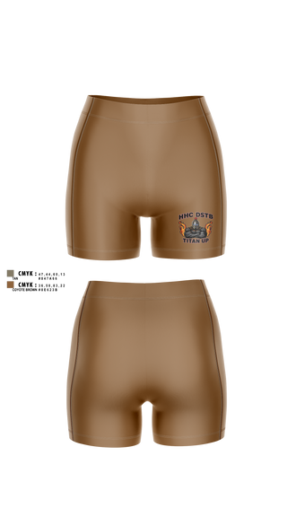 Womens Compression Shorts, HHC, DSTB, 3DSB, Army, Teamtime, Team time, sublimation, custom sports apparel, team uniforms, spirit wear, spiritwear, sports uniforms, custom shirts, team store, custom team store, fundraiser sports, apparel fundraiser