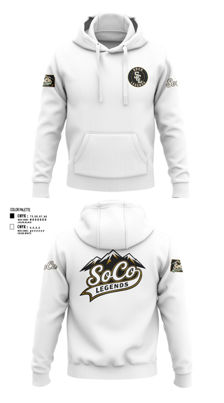 Hoodie, SoCo Legands, Baseball, Teamtime, Team time, sublimation, custom sports apparel, team uniforms, spirit wear, spiritwear, sports uniforms, custom shirts, team store, custom team store, fundraiser sports, apparel fundraiser