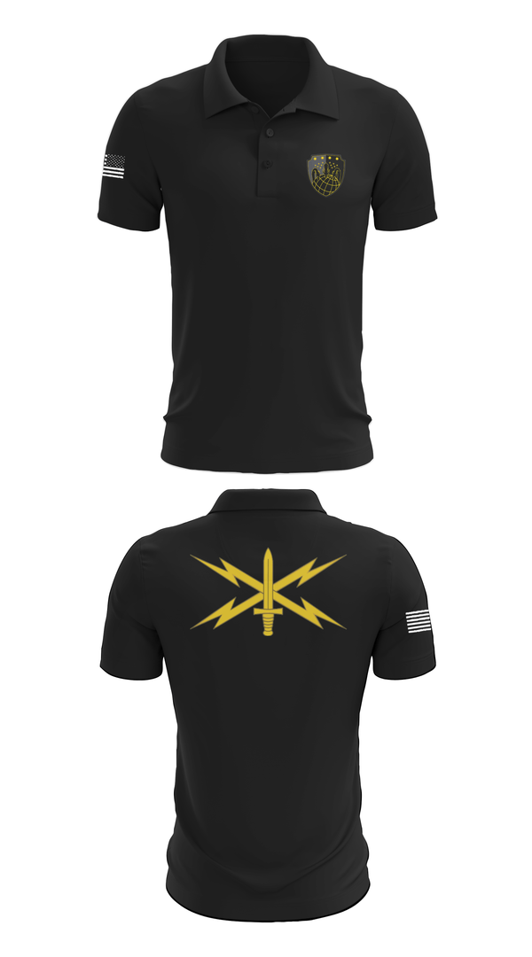 Short Sleeve Performance Polo, 11th Cyber BN, Army, Teamtime, Team time, sublimation, custom sports apparel, team uniforms, spirit wear, spiritwear, sports uniforms, custom shirts, team store, custom team store, fundraiser sports, apparel fundraiser