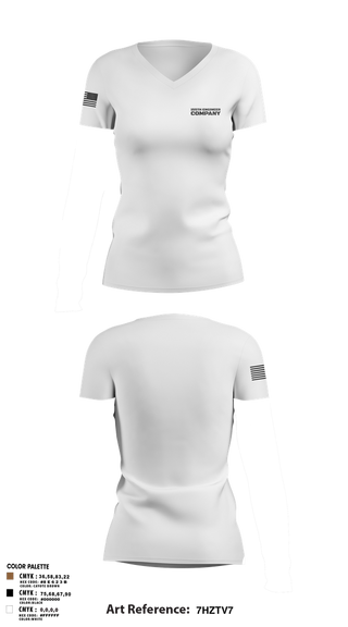 Womens Short Sleeve Vneck Shirt, 319th IEW, , Teamtime, Team time, sublimation, custom sports apparel, team uniforms, spirit wear, spiritwear, sports uniforms, custom shirts, team store, custom team store, fundraiser sports, apparel fundraiser