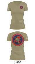 Combat Logistics Battalion 4 46395084 Women's Short Sleeve V-neck Shirt - 88