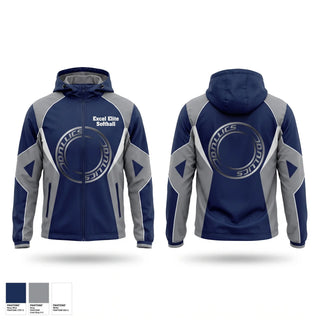 Windbreaker, Excel Elite Softball, Softball, Teamtime, Team time, sublimation, custom sports apparel, team uniforms, spirit wear, spiritwear, sports uniforms, custom shirts, team store, custom team store, fundraiser sports, apparel fundraiser