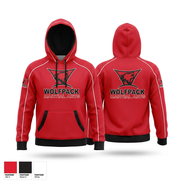 Hoodie, Wolfpack Martial Arts, , Teamtime, Team time, sublimation, custom sports apparel, team uniforms, spirit wear, spiritwear, sports uniforms, custom shirts, team store, custom team store, fundraiser sports, apparel fundraiser