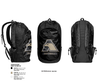 Gear Bag, All-Army Softball, Softball, Teamtime, Team time, sublimation, custom sports apparel, team uniforms, spirit wear, spiritwear, sports uniforms, custom shirts, team store, custom team store, fundraiser sports, apparel fundraiser