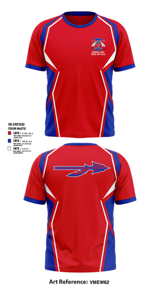 Old School Cotton Feel Shirt, West High School Track & Field, Track & Field, Teamtime, Team time, sublimation, custom sports apparel, team uniforms, spirit wear, spiritwear, sports uniforms, custom shirts, team store, custom team store, fundraiser sports, apparel fundraiser