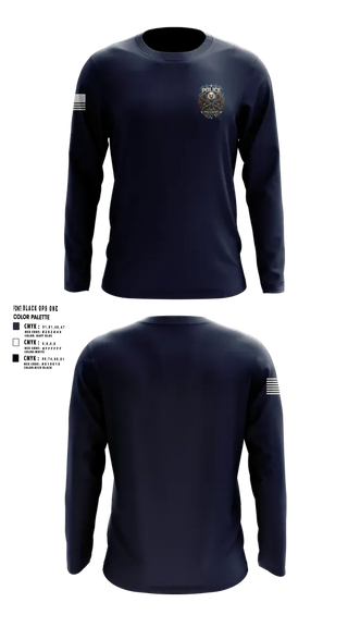 Long Sleeve Performance Shirt, C Squad East, Police, Teamtime, Team time, sublimation, custom sports apparel, team uniforms, spirit wear, spiritwear, sports uniforms, custom shirts, team store, custom team store, fundraiser sports, apparel fundraiser