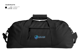 Duffle Bag, Elkader Police Department, Police, Teamtime, Team time, sublimation, custom sports apparel, team uniforms, spirit wear, spiritwear, sports uniforms, custom shirts, team store, custom team store, fundraiser sports, apparel fundraiser