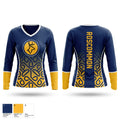 Roscommon Bucks Track & Field Women's Long Sleeve V-neck Shirt - 1