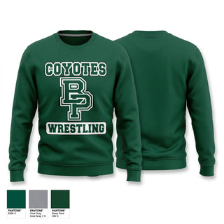 Crew Neck Sweatshirt, Buena Park High School Wrestling, Wrestling, Teamtime, Team time, sublimation, custom sports apparel, team uniforms, spirit wear, spiritwear, sports uniforms, custom shirts, team store, custom team store, fundraiser sports, apparel fundraiser