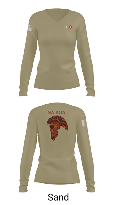 HHC, 311th 76995413 Women's Long Sleeve V-neck Shirt - 97