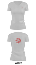 Sparks Fire Department 47442380 Women's Short Sleeve V-neck Shirt - 12