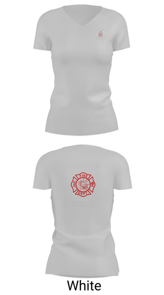 Womens Short Sleeve Vneck Shirt, Sparks Fire Department, Fire Department, Teamtime, Team time, sublimation, custom sports apparel, team uniforms, spirit wear, spiritwear, sports uniforms, custom shirts, team store, custom team store, fundraiser sports, apparel fundraiser