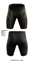 Xtreme Brazilian Jiu Jitsu 9348436 Men's Compression Shorts - 3