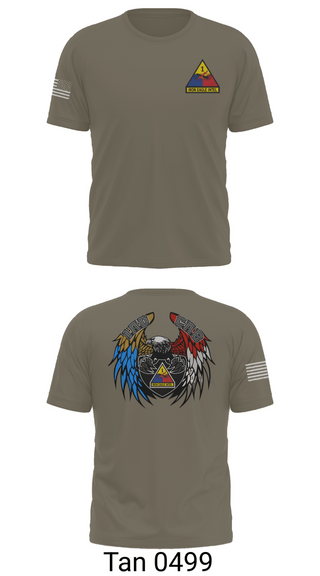 Old School Cotton Feel Shirt, 1 AD CAB, Army, Teamtime, Team time, sublimation, custom sports apparel, team uniforms, spirit wear, spiritwear, sports uniforms, custom shirts, team store, custom team store, fundraiser sports, apparel fundraiser