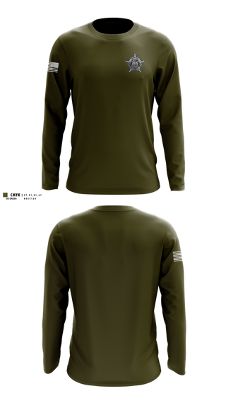 Long Sleeve Performance Shirt, Hancock County Sheriff’s Office, , Teamtime, Team time, sublimation, custom sports apparel, team uniforms, spirit wear, spiritwear, sports uniforms, custom shirts, team store, custom team store, fundraiser sports, apparel fundraiser