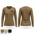 240th FRSD Women's Long Sleeve V-neck Shirt - 1