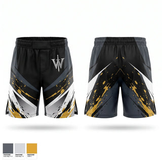 Fight Shorts, Warriors lair, , Teamtime, Team time, sublimation, custom sports apparel, team uniforms, spirit wear, spiritwear, sports uniforms, custom shirts, team store, custom team store, fundraiser sports, apparel fundraiser