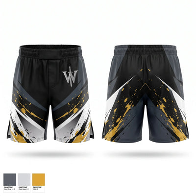Warriors lair Fight Shorts - 1