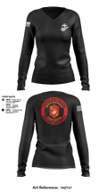 2d Reg 53277389 Women's Long Sleeve V-neck Shirt - 6