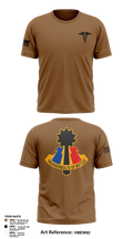 194th AR BDE HRT Medics 51125507 Old School Cotton Feel Shirt - 1