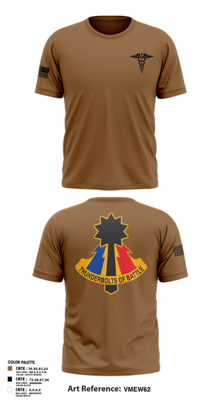 Old School Cotton Feel Shirt, 194th AR BDE HRT Medics, Army, Teamtime, Team time, sublimation, custom sports apparel, team uniforms, spirit wear, spiritwear, sports uniforms, custom shirts, team store, custom team store, fundraiser sports, apparel fundraiser