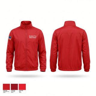 Windbreaker, Gladwin Fire Department, Fire Department, Teamtime, Team time, sublimation, custom sports apparel, team uniforms, spirit wear, spiritwear, sports uniforms, custom shirts, team store, custom team store, fundraiser sports, apparel fundraiser