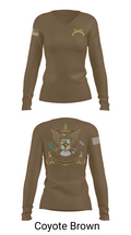402nd Military Police Battalion 84766636 Women's Long Sleeve V-neck Shirt - 17