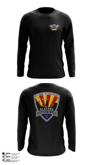Long Sleeve Performance Shirt, 2-10 AHB Knighthawks, Army, Teamtime, Team time, sublimation, custom sports apparel, team uniforms, spirit wear, spiritwear, sports uniforms, custom shirts, team store, custom team store, fundraiser sports, apparel fundraiser