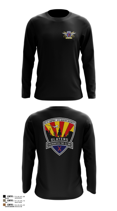D/10 Slayers Long Sleeve Performance Shirt 20
