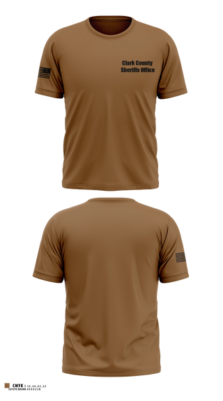 Old School Cotton Feel Shirt, Clark County Sheriffs Office, Police, Teamtime, Team time, sublimation, custom sports apparel, team uniforms, spirit wear, spiritwear, sports uniforms, custom shirts, team store, custom team store, fundraiser sports, apparel fundraiser