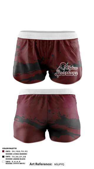 Track Shorts, Auburn Spartans, , Teamtime, Team time, sublimation, custom sports apparel, team uniforms, spirit wear, spiritwear, sports uniforms, custom shirts, team store, custom team store, fundraiser sports, apparel fundraiser