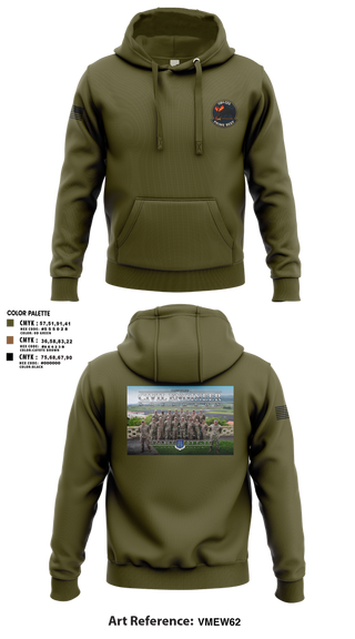 Hoodie, 118th CES, Air Force, Teamtime, Team time, sublimation, custom sports apparel, team uniforms, spirit wear, spiritwear, sports uniforms, custom shirts, team store, custom team store, fundraiser sports, apparel fundraiser