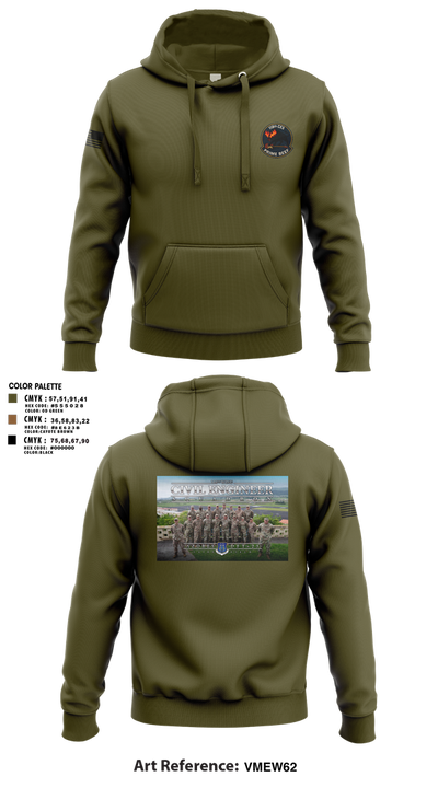118th CES Hoodie - 1