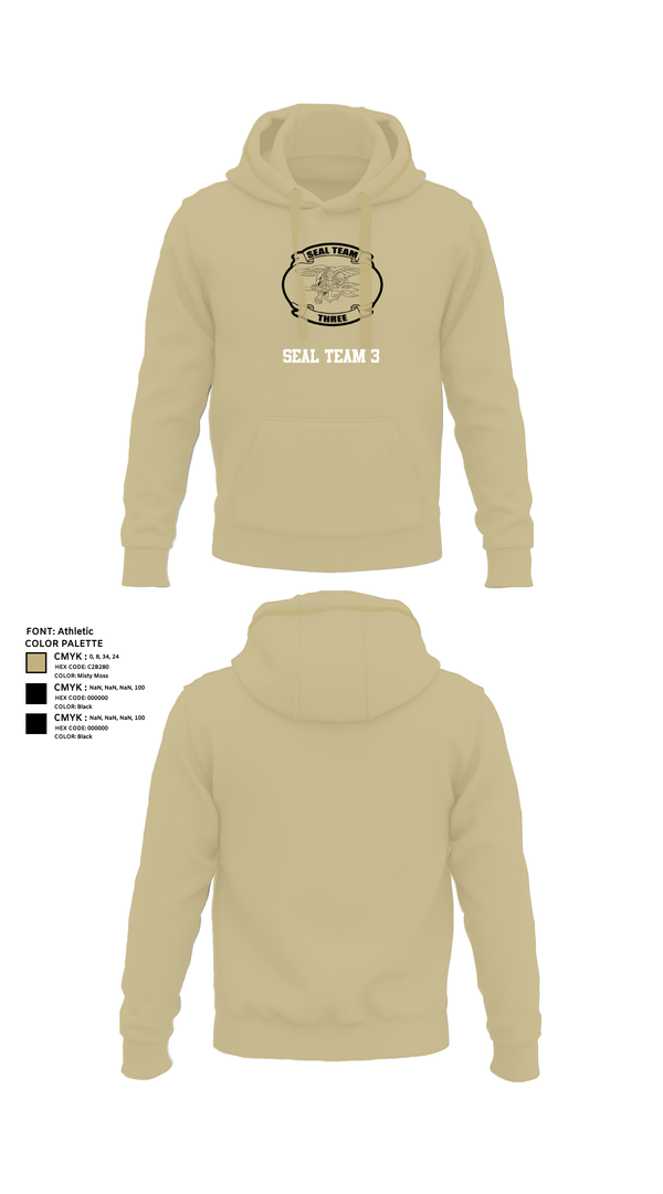 Hoodie, SEAL team 3, Navy, Teamtime, Team time, sublimation, custom sports apparel, team uniforms, spirit wear, spiritwear, sports uniforms, custom shirts, team store, custom team store, fundraiser sports, apparel fundraiser