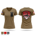 2nd Platoon 978th MP Co 94019778 Women's Short Sleeve V-neck Shirt - 1