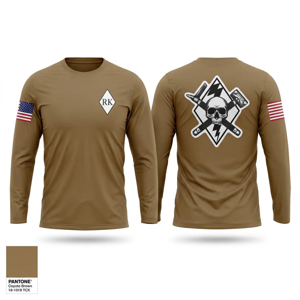 Long Sleeve Performance Shirt, 3rd Platoon Cco 2-37 AR, Army, Teamtime, Team time, sublimation, custom sports apparel, team uniforms, spirit wear, spiritwear, sports uniforms, custom shirts, team store, custom team store, fundraiser sports, apparel fundraiser