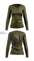 108th Air Defense Artillery Brigade 44392598 Women's Long Sleeve V-neck Shirt - 42