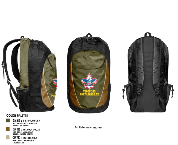 Gear Bag, Scouts BSA, Spirit Store, Teamtime, Team time, sublimation, custom sports apparel, team uniforms, spirit wear, spiritwear, sports uniforms, custom shirts, team store, custom team store, fundraiser sports, apparel fundraiser
