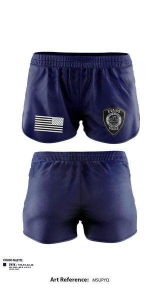 Ranger Panties, Town of Evans Police, Police, Teamtime, Team time, sublimation, custom sports apparel, team uniforms, spirit wear, spiritwear, sports uniforms, custom shirts, team store, custom team store, fundraiser sports, apparel fundraiser