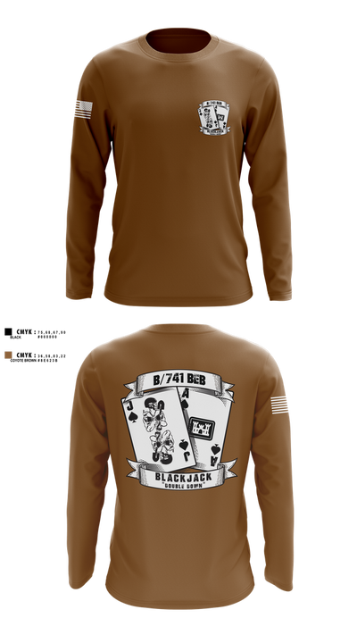 B/741BEB 92867262 Long Sleeve Performance Shirt 8