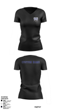 East Senior High School Band 81739960 Women's Short Sleeve V-neck Shirt - 5