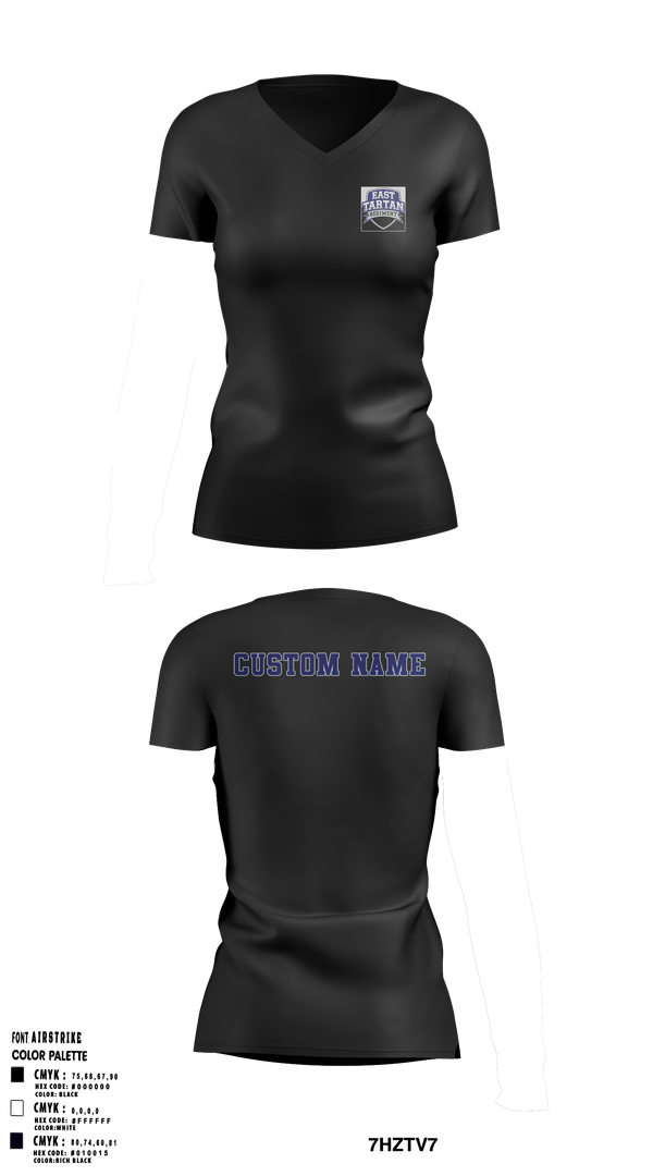 Womens Short Sleeve Vneck Shirt, East Senior High School Band, Spirit Store, Teamtime, Team time, sublimation, custom sports apparel, team uniforms, spirit wear, spiritwear, sports uniforms, custom shirts, team store, custom team store, fundraiser sports, apparel fundraiser