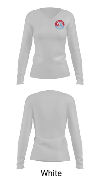 Womens Long Sleeve Vneck Shirt, Tri-City Expos, Baseball, Teamtime, Team time, sublimation, custom sports apparel, team uniforms, spirit wear, spiritwear, sports uniforms, custom shirts, team store, custom team store, fundraiser sports, apparel fundraiser