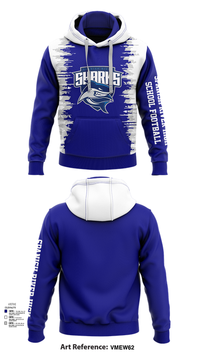 Spanish River High School Football 97910853 Hoodie - 10