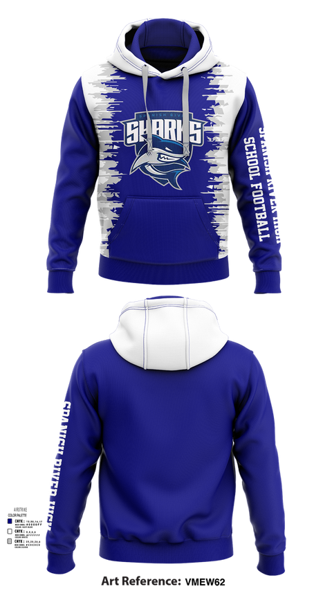 Hoodie, Spanish River High School Football, , Teamtime, Team time, sublimation, custom sports apparel, team uniforms, spirit wear, spiritwear, sports uniforms, custom shirts, team store, custom team store, fundraiser sports, apparel fundraiser