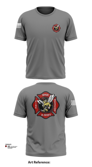 Short Sleeve Performance Shirt, B-Shift, Fire Department, Teamtime, Team time, sublimation, custom sports apparel, team uniforms, spirit wear, spiritwear, sports uniforms, custom shirts, team store, custom team store, fundraiser sports, apparel fundraiser