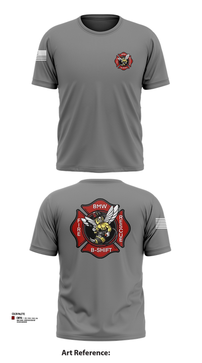 B-Shift 61265399 Short Sleeve Performance Shirt - 102