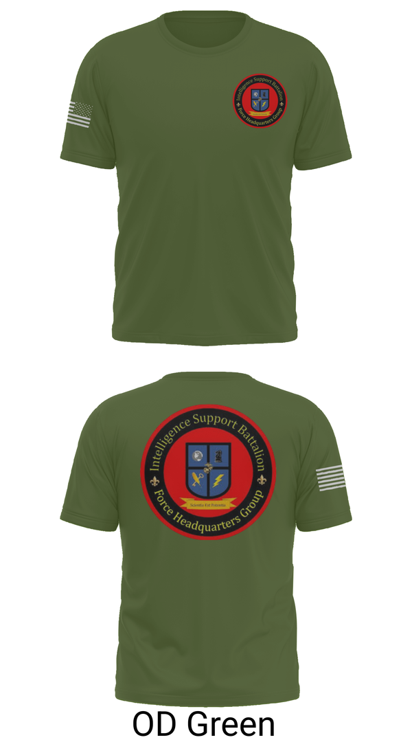 Short Sleeve Performance Shirt, Intelligence Support Battalion, , Teamtime, Team time, sublimation, custom sports apparel, team uniforms, spirit wear, spiritwear, sports uniforms, custom shirts, team store, custom team store, fundraiser sports, apparel fundraiser