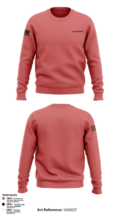 F/1 AVN REGT 18054973 Crew Neck Sweatshirt - 4